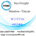 Shantou Port LCL Consolidation To Tincan
